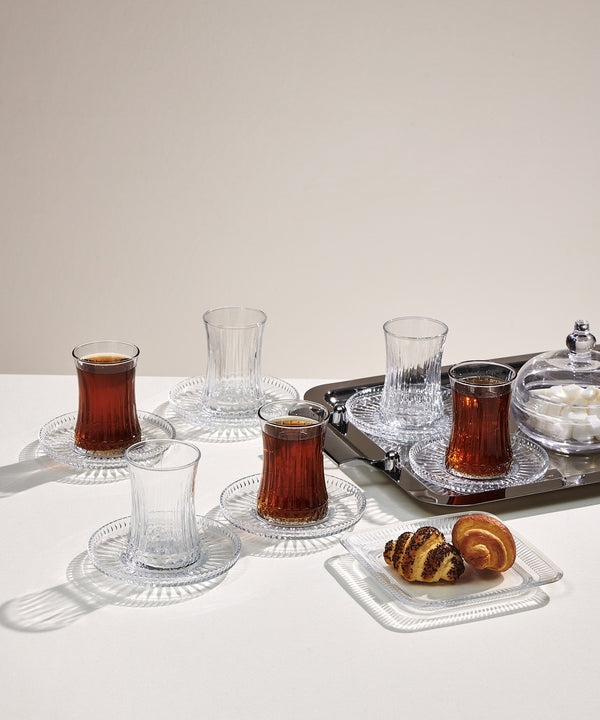 Pasabahce New Elysia 12-delige theeglazenset