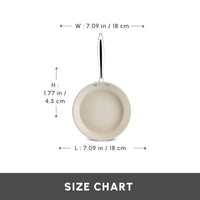 Karaca Swiss Crystal Almond Cream Koekenpan 22cm