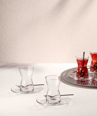 Pasabahce Irmak theeglazen 6-delig | 125cc