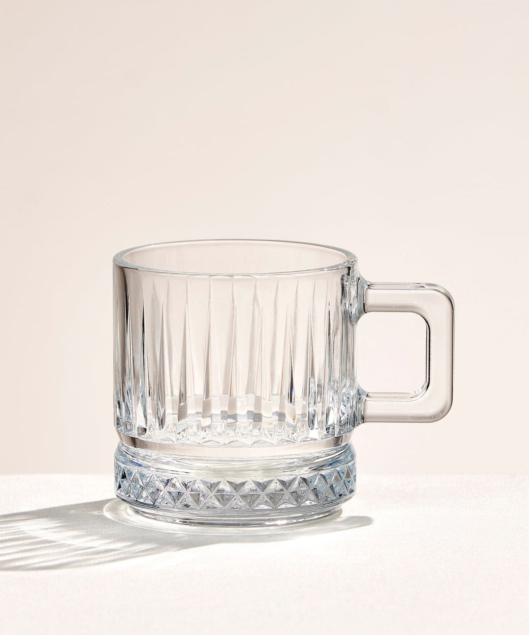 Pasabahce Elysia glazen mok met oor | 2 stuks | 195 ml
