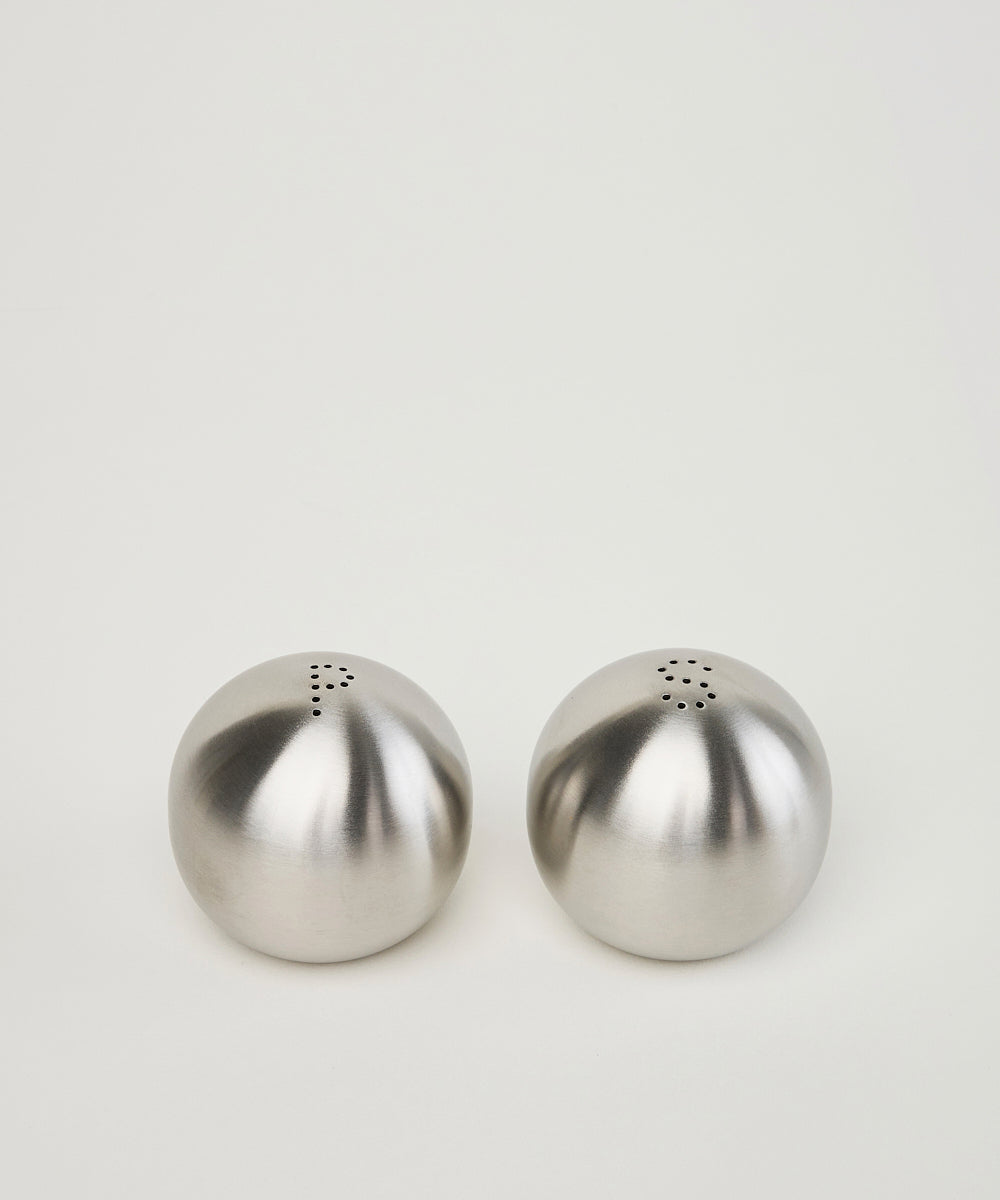 Lunar Orbis — Zout & Peperstel | RVS | Set van 2

