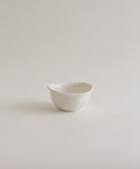 Piraye Pearls Dipschaaltjes 6-delig |  Ø9 × 4 cm | Wit Keramiek