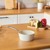 Karaca Swiss Crystal Almond Cream Steelpan 16cm