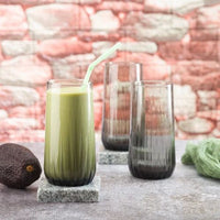 Pasabahce Nova longdrinkglazen zwart | 3 stuks | 360 ml