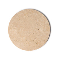 Travertine Dienblad Rond Ø30cm