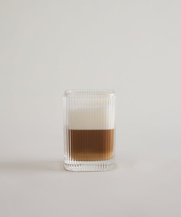 Ripple Kare Drinkglas 200 ml | Set van 6 | Geribbeld Glas