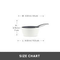 Karaca Swiss Crystal Almond Cream Steelpan 14cm