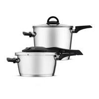 Jumbo ProCook snelkookpan set 4 + 6 liter – Premium RVS 18/10
