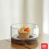 Acacia Ring glazen schaal