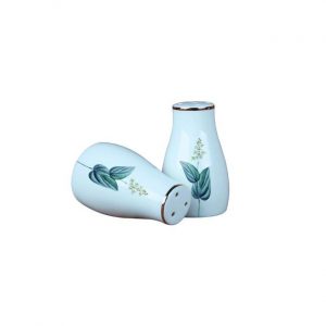 Bricard Lunel flower serviesset 27-delig (6-persoons) wit-goud