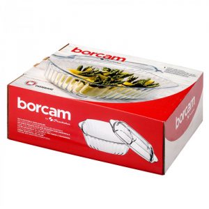 Borcam ovenschaal met deksel vierkant 2600 cc - 59049