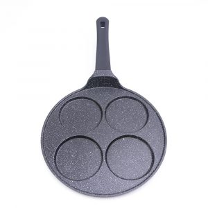 Biko pannenkoeken pan 4 kops - anti-aanbaklaag met inductie bodem