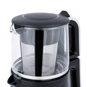 Karaca Çaysever sprekende theepot plus waterkoker 1700W - chroom