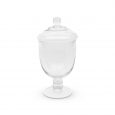 Glazen bonbonniere snoeppot - AL0787
