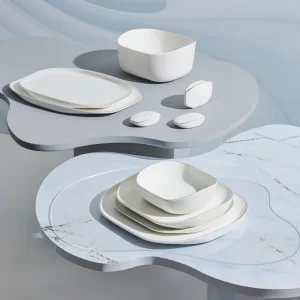 Karaca Streamline Plato Gold 59 delig 12 persoons servies set