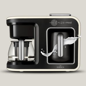 Karaca Hatır Plus Mod 5 in 1 koffie- en theemachine - crème