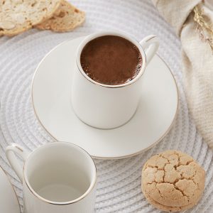 Karaca Elda 12-delige koffiekopjes set voor 6 personen