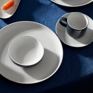 Karaca Nordic 27-delige porseleinen ontbijt-/serviesset