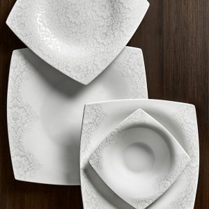 Karaca Fine Pearl Helen 62-delig 12-persoons serviesset