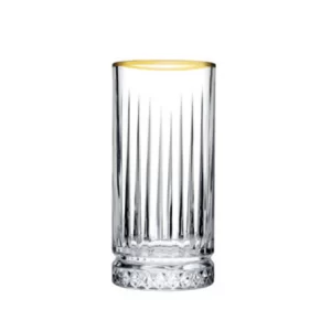 Pasabahce Elysia Golden Touch longdrinkglazen - 4 stuks - 450 cc