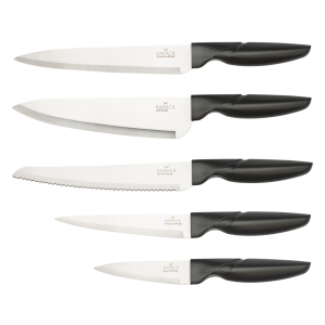 Karaca Retro Antraciet 6-delige messenset