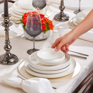 Karaca Streamline Sunset 59-delig 12-persoons serviesset | goud