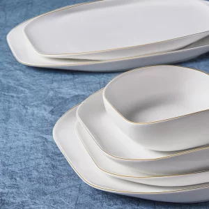 Karaca Streamline Plato Gold 59 delig 12 persoons servies set
