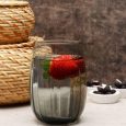 Pasabahce Linka zwarte drinkglazen 3 stuks - 380 cc