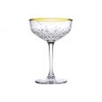 Pasabahce Timeless Golden Touch champagne glazen 4 stuks - 255 cc