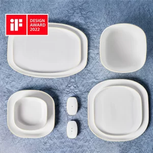 Karaca Streamline Plato Gold 59 delig 12 persoons servies set