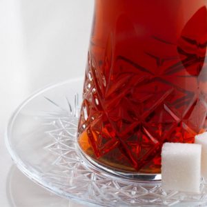 Pasabahce Timeless theeset met onderzetters 12-delig