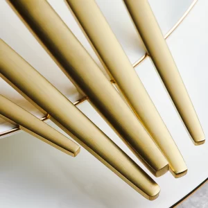 Karaca Orion 6 persoons bestekset | 30-delig | mat goud