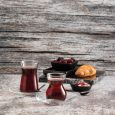 Pasabahce Dantel 12-delige theeglazen set met onderzetters