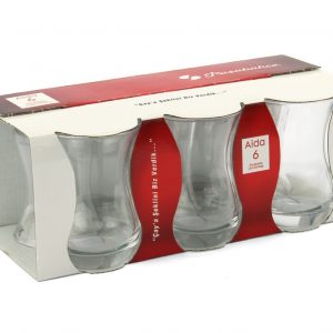 Pasabahce Aida theeglazen 6 stuks - 160 ml