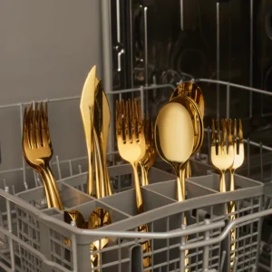 Karaca Lizbon 30-delig bestekset voor 6 personen | Goud