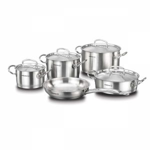Korkmaz Proline rvs pannenset 9-delig - A1150