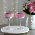 Pasabahce Elysia golden touch cocktail glazen | 4 stuks | 260 ml