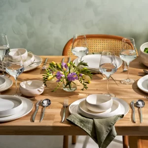 Karaca Streamline Hole Goud 59-delig serviesset voor 12 personen