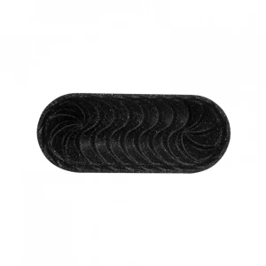 Bakvorm graniet aluminium – anti-aanbaklaag – baton zwart