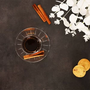 Pasabahce Elysia 12-delig theeglazen set met onderzetters