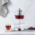 Karaca Dora Glazen theepot XL | inductie geschikt