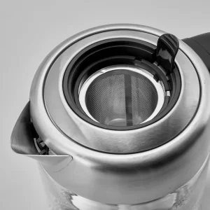 Karaca glazen waterkoker | LED | rvs filter | inox | 1,7 Lt