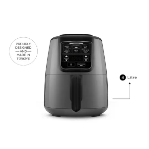 Karaca Air Pro Cook Köz XL Airfryer Space Gray Black | 4,0 liter