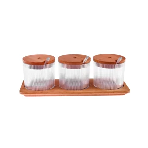 Karaca Massimo drievoudig kruidenset transparant