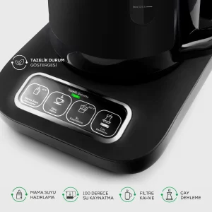 Karaca Çaysever Robotea Pro 4 in 1 pratende automatische theemachine