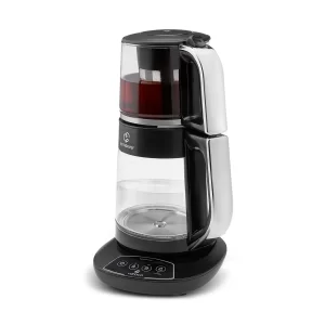 Karaca Caysever glazen pratende elektrische theepot