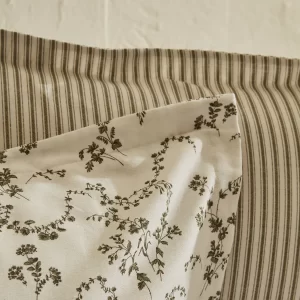 Karaca Home Dogasever Ivy Transformation katoenen dekbedovertrekset | khaki