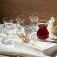 Pasabahce Etnik 12-delig theeglazen set | 145 cc