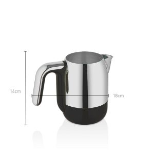 Korkmaz Kahvekolik Turkse koffie apparaat | 400W | zwart/chroom