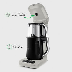 Karaca Çaysever Robotea Pro 4 in 1 pratende automatische theemachine | starlight